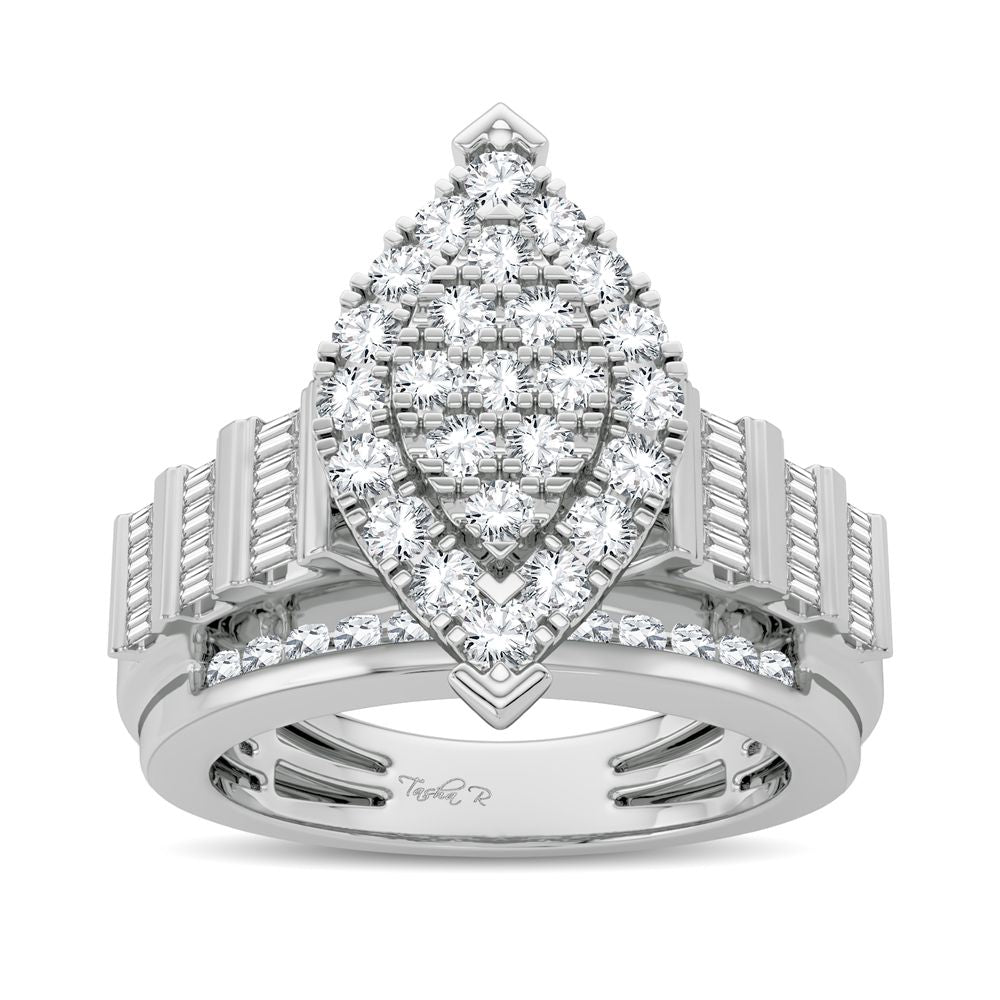 Magnifcnet 10K 1.00CT Diamond Ring