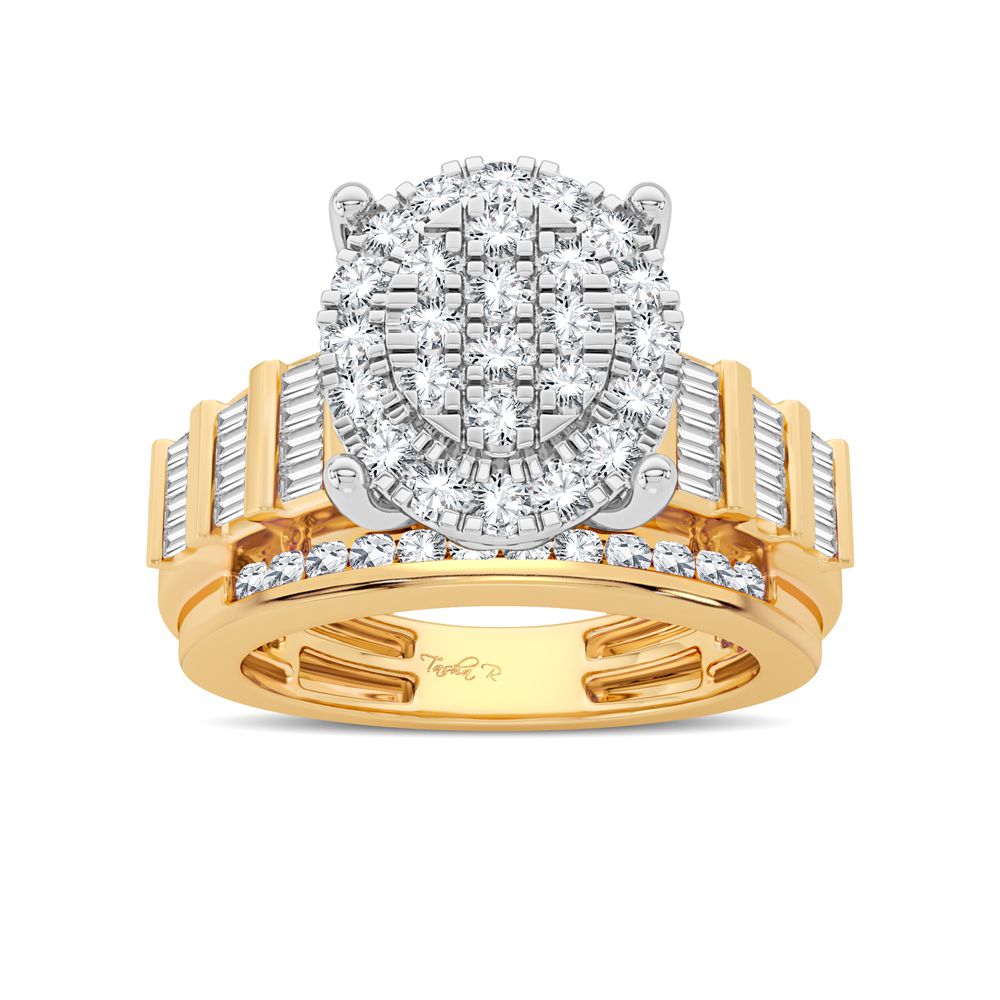 Beautiful 10K 1.00CT Diamond Ring