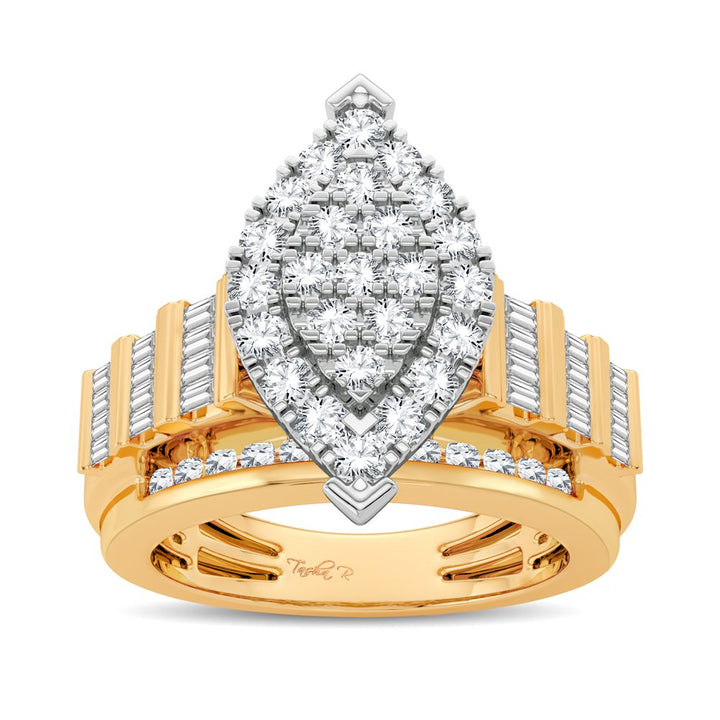 10K 1.00CT Diamond Ring