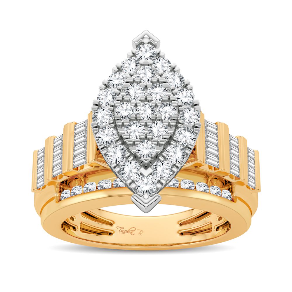 Dazzling 10K 1.00CT Diamond Ring