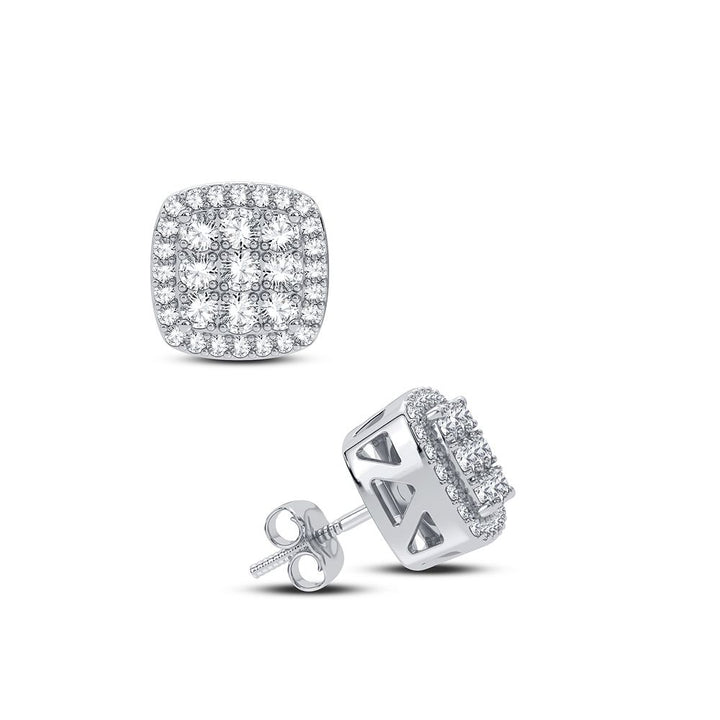 10K 0.55CT DIAMOND EARRING