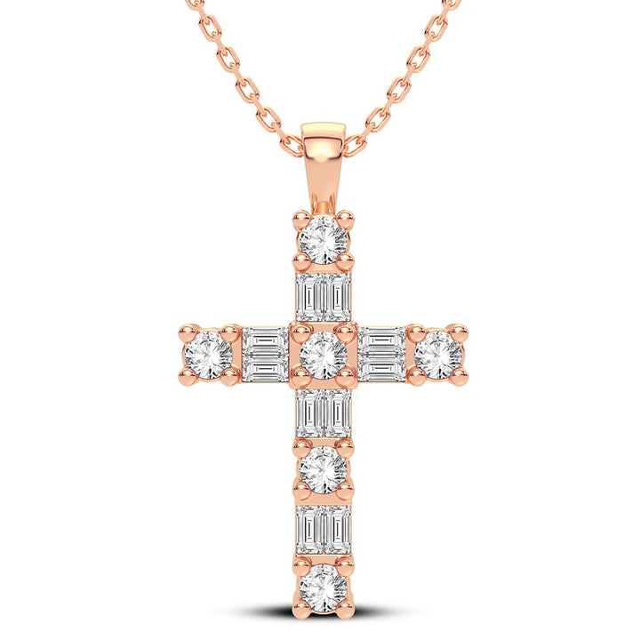 14K 0.50CT Diamond Pendant