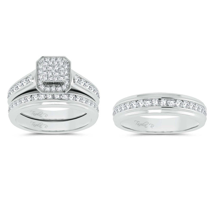 14K 1.44ct Diamond Trio Set