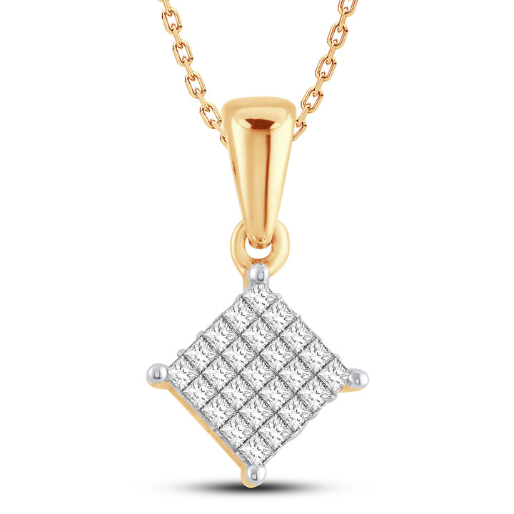 10k 0.25ct Diamond Pendant