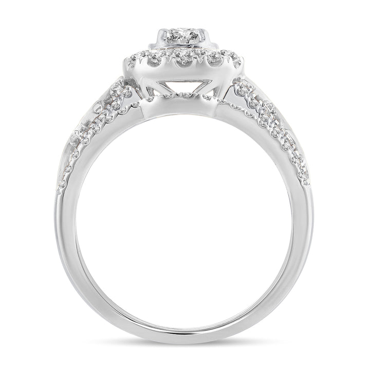 14K 1.14CT Diamond BRIDAL RING