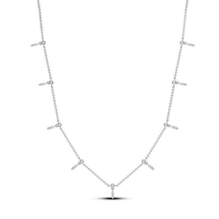 14K 0.42CT Diamond Necklace