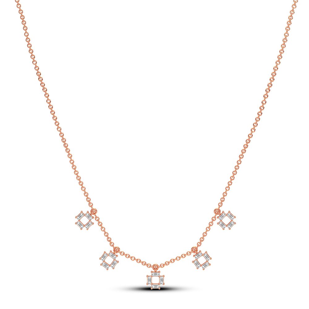 14K 0.28CT Diamond Necklace