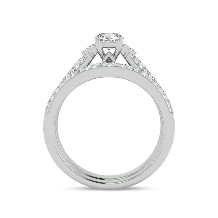 14K 0.60ct Diamond Bridal Ring