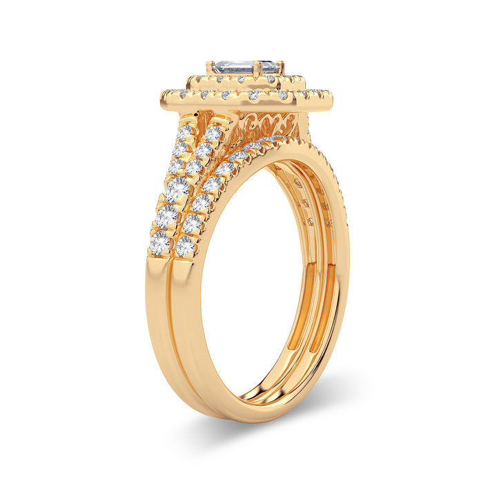 14K 1.00CT Diamond Bridal Ring