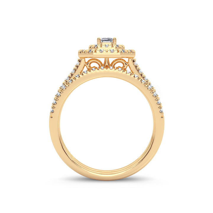 14K 1.00CT Diamond Bridal Ring