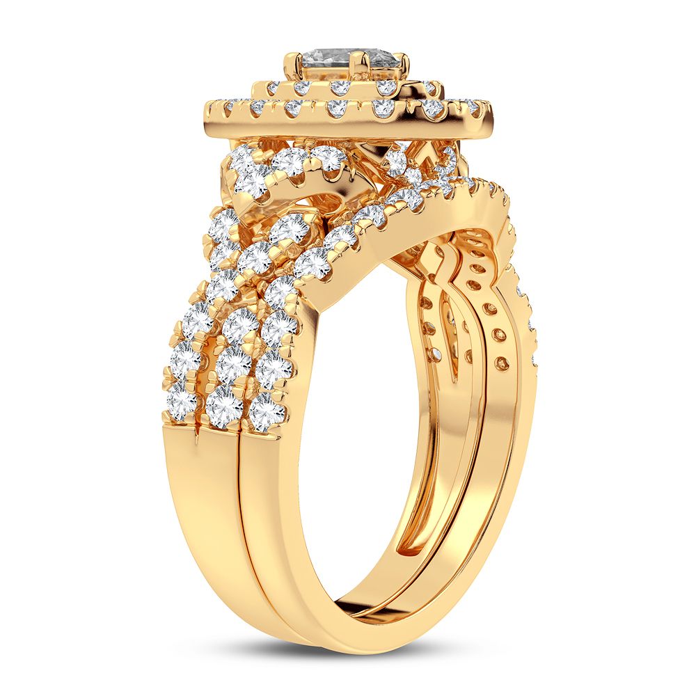 14K 1.50CT Diamond Bridal Ring