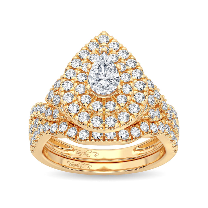 14K 1.50CT Diamond Bridal Ring