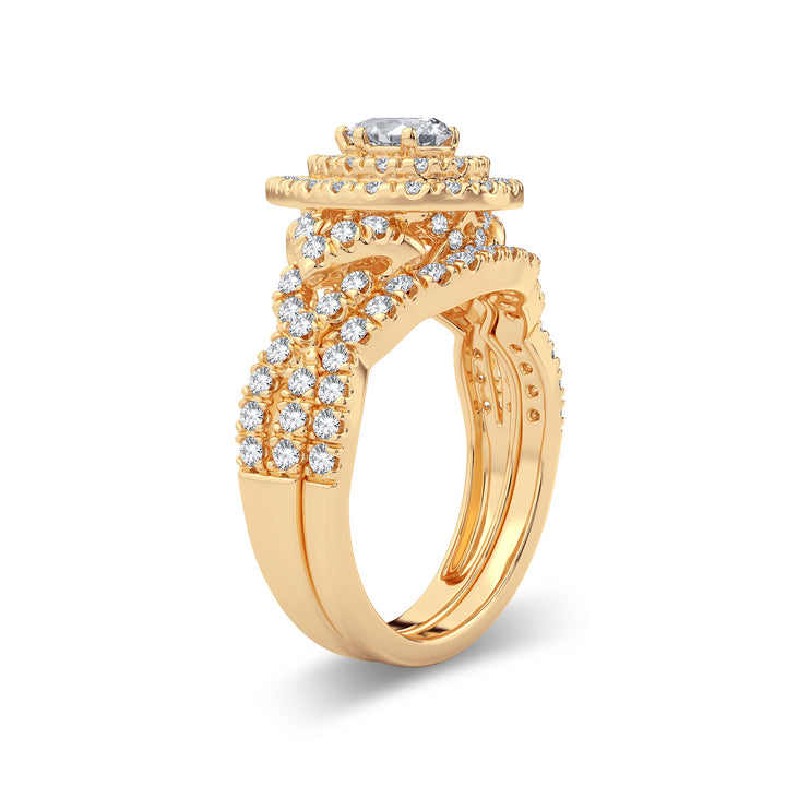 14K 1.50CT Diamond Bridal Ring