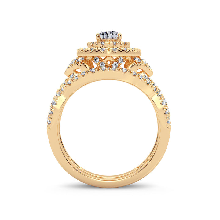 14K 1.50CT Diamond Bridal Ring