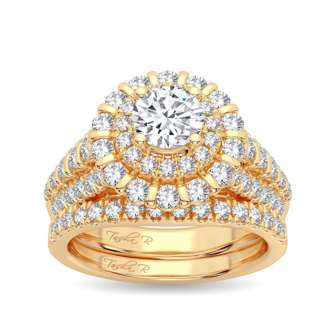 14K 2.00CT Diamond Bridal Ring