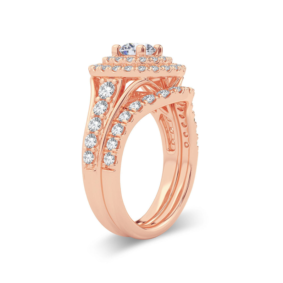 14K 2.00ct Diamond Bridal Ring