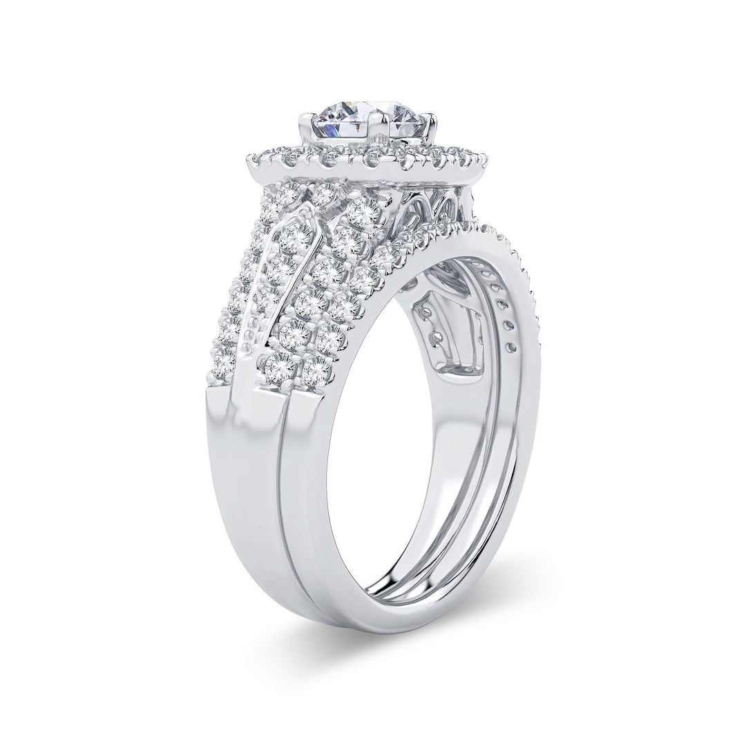 14K 2.00ct Diamond Bridal Ring