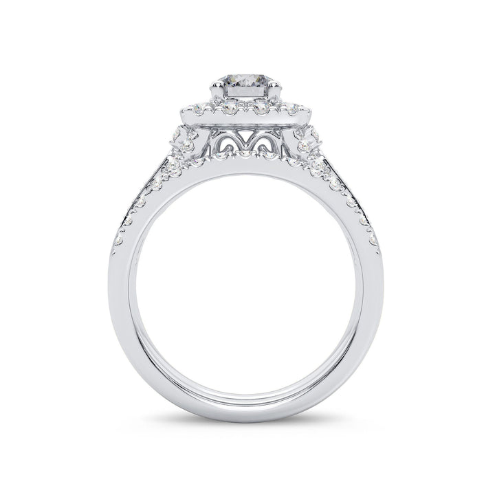 14K 2.00ct Diamond Bridal Ring