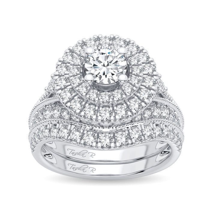 14K 2.00ct Diamond Bridal Ring