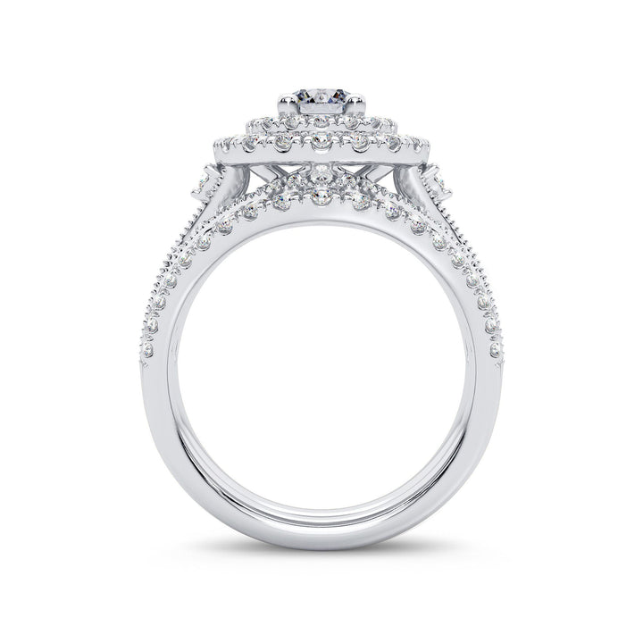 14K 2.00ct Diamond Bridal Ring