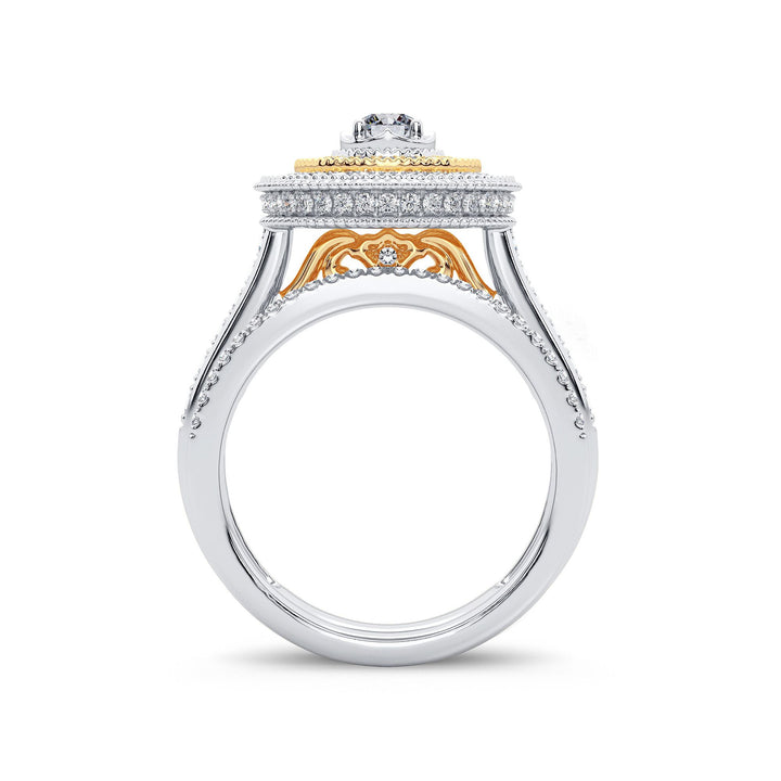 14k 1.01 Diamond Bridal Ring