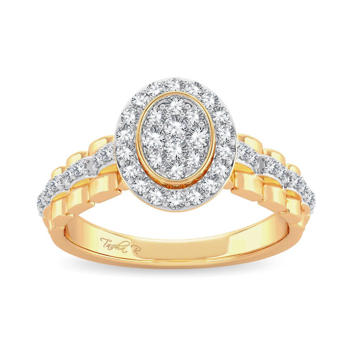 14K 0.42ct Diamond Ring