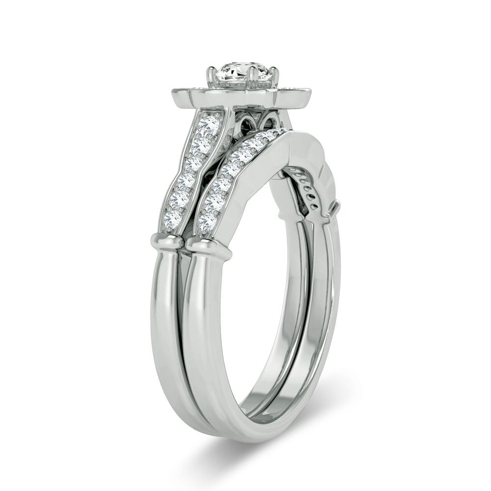 14K 0.50ct Diamond Bridal Ring