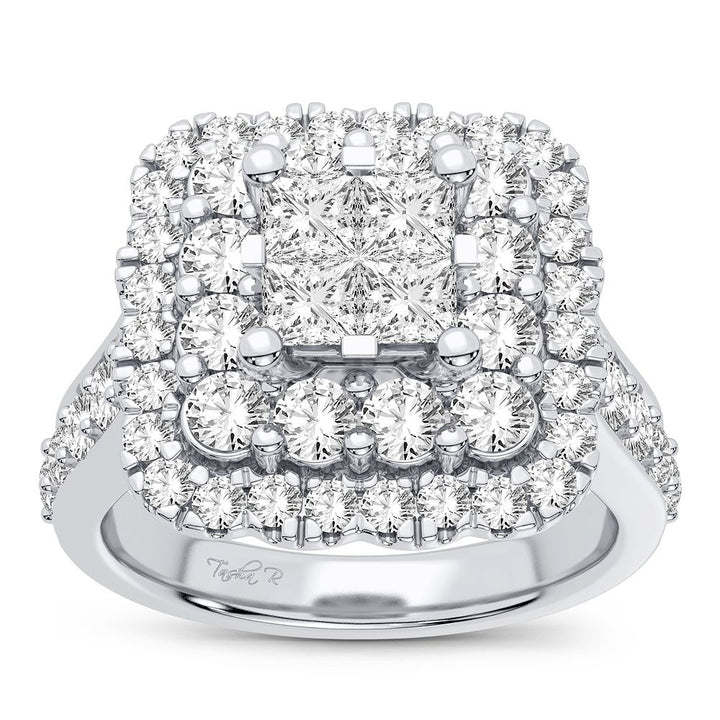 14K 2.00CT Diamond Bridal Ring