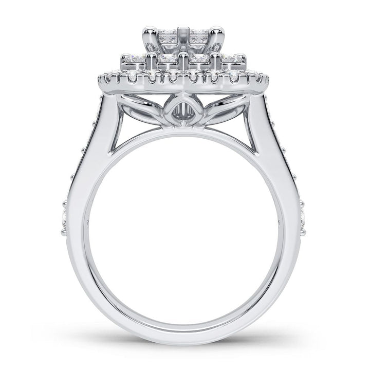 14K 2.00CT Diamond Bridal Ring
