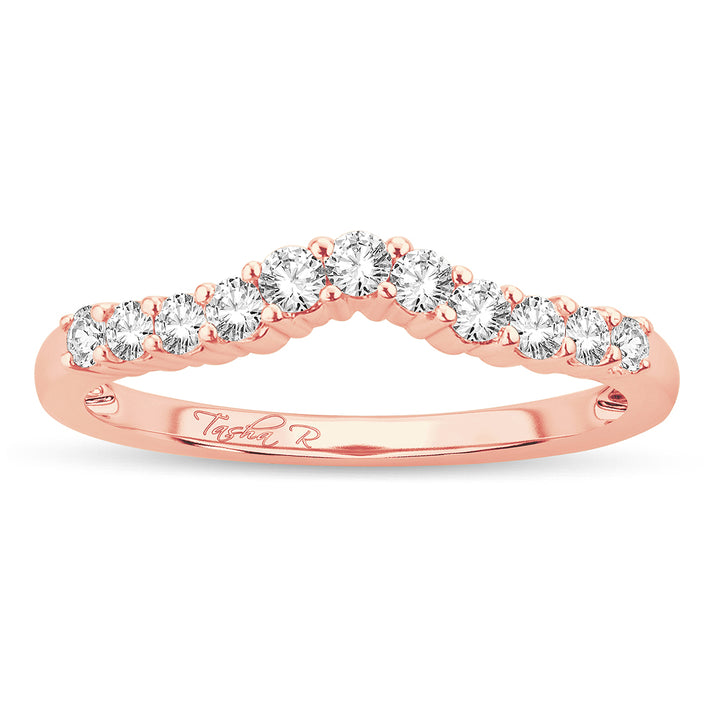 14K 0.34CT Diamond Enhancer Band