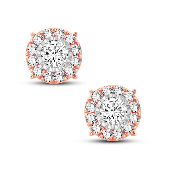 14K 0.52CT DIAMOND EARRING