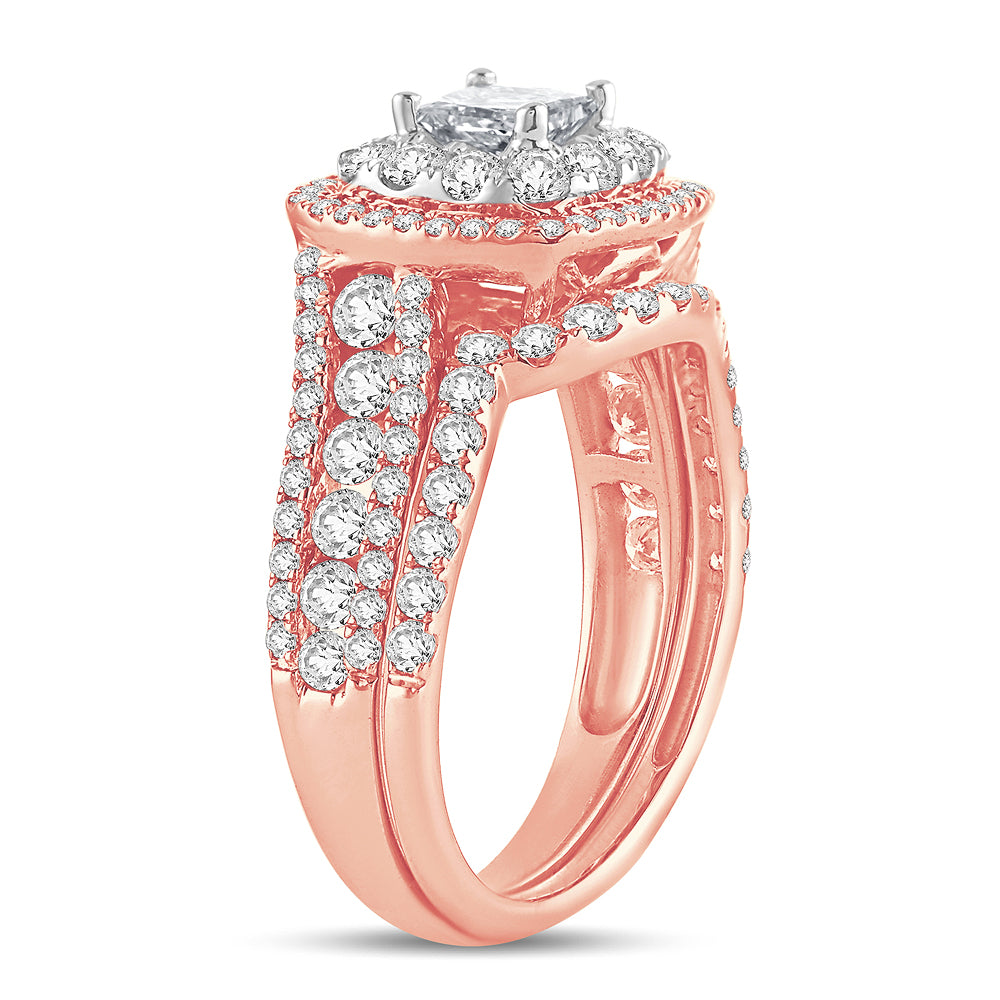 14K 2.00CT Diamond BRIDAL RING