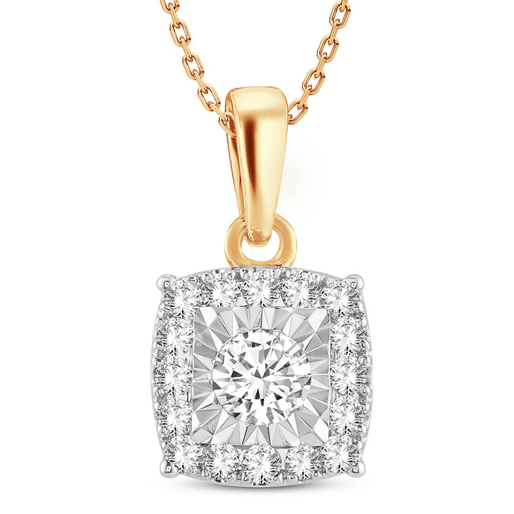 14k 0.50ct Diamond Pendant