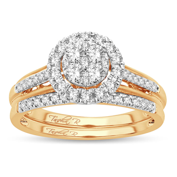 14K 0.62CT Diamond BRiDAL RING