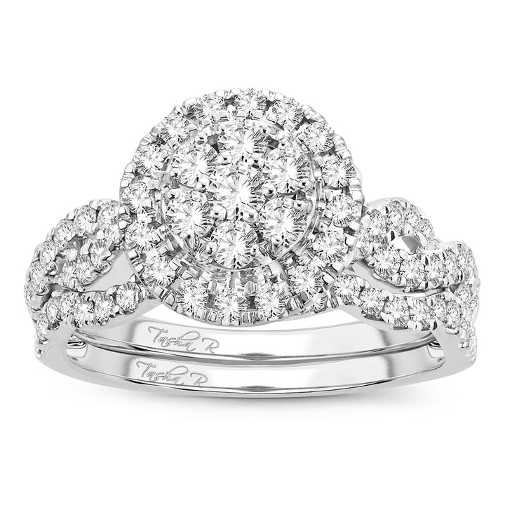 14K 1.00ct Diamond Bridal Ring