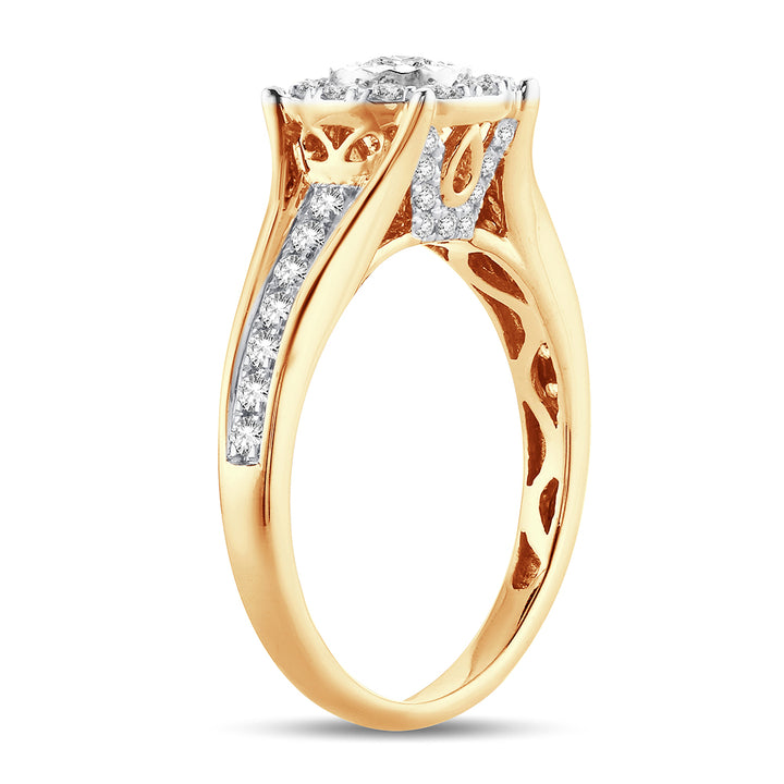 14K 0.62CT Diamond RING