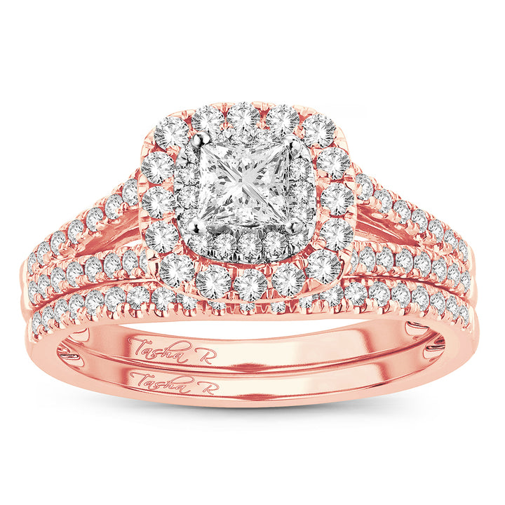 14K 1.00CT DIAMOND  BRIDAL RING