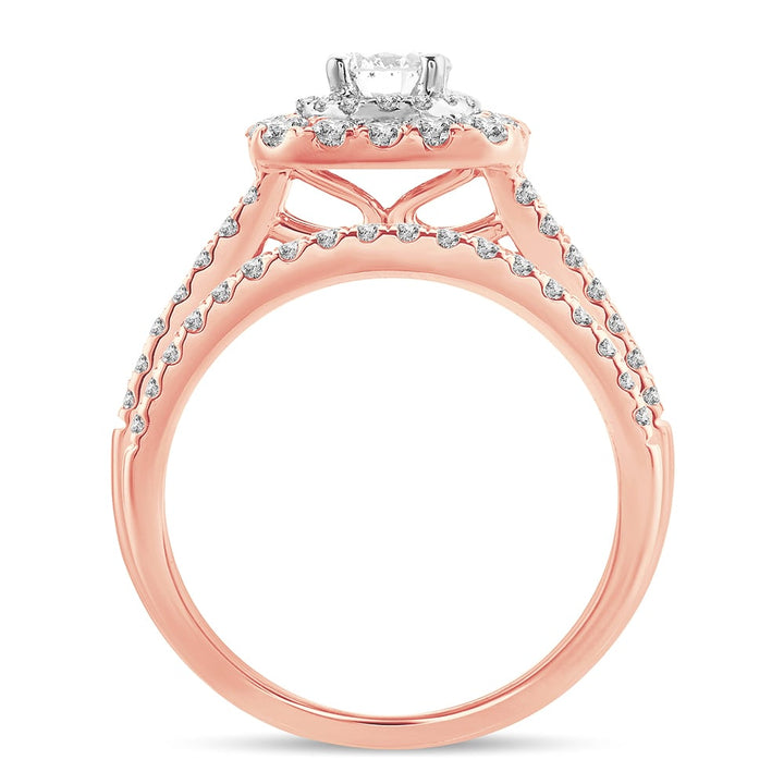 14K  1.40CT  Diamond BRIDAL RING