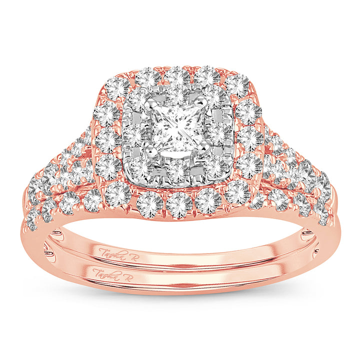 14K 1.00CT DIAMOND BRIDAL RING