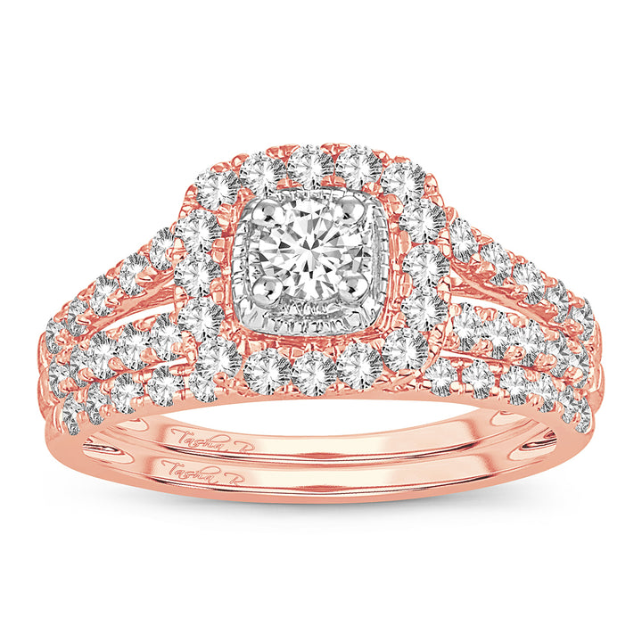 14K 1.00CT DIAMOND BRIDAL RING