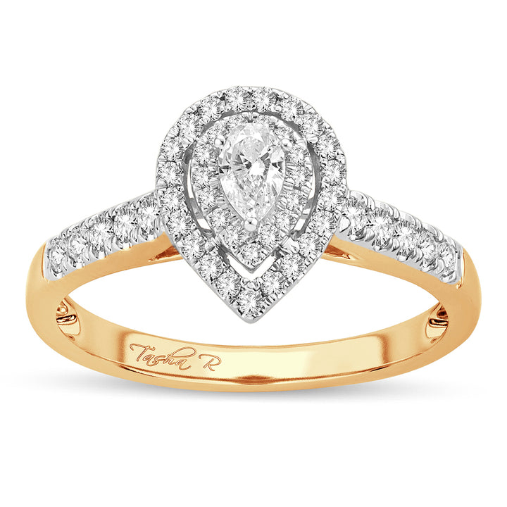 14K 0.51CT Diamond Ring