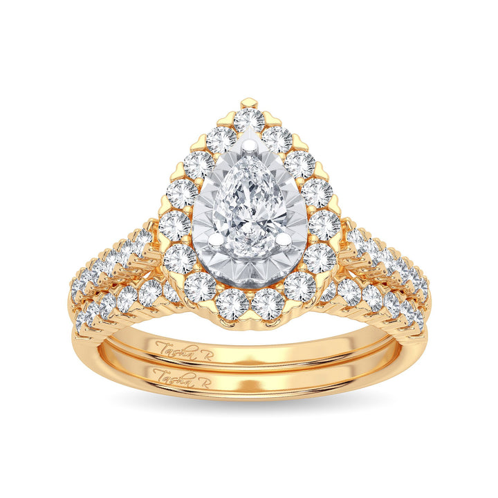 14K 1.05CT Diamond Bridal Ring