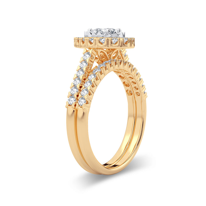 14K 1.05CT Diamond Bridal Ring