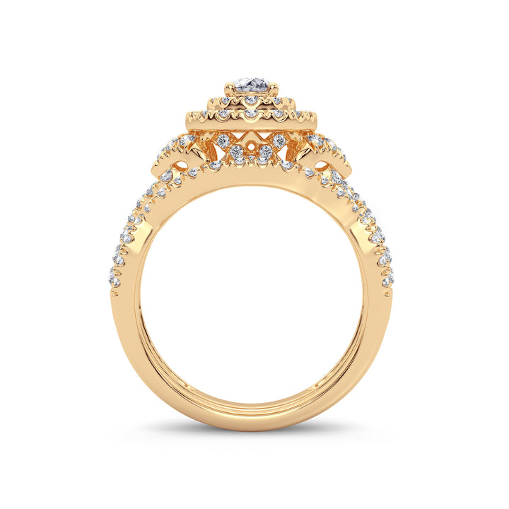 14K 1.82CT Diamond Bridal Ring