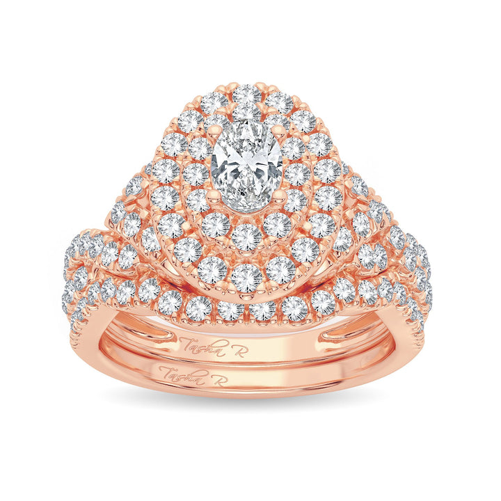 14K 1.82CT Diamond Bridal Ring