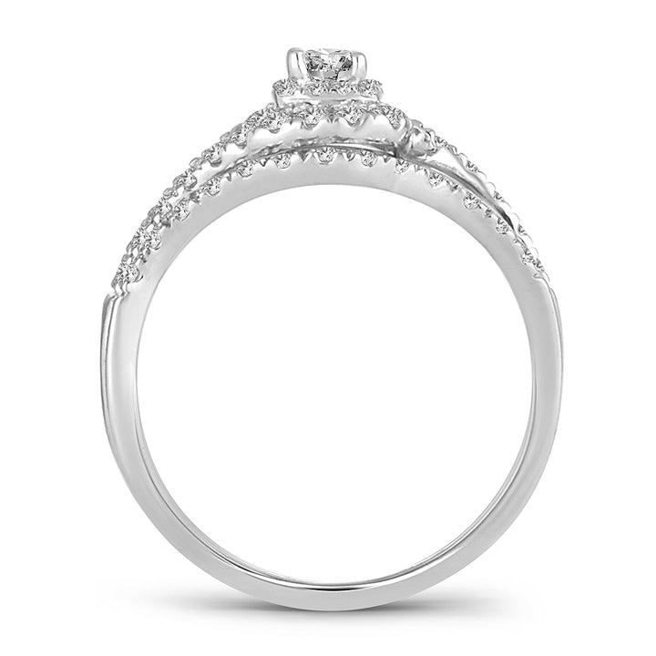 14K 0.50ct Diamond Bridal Ring