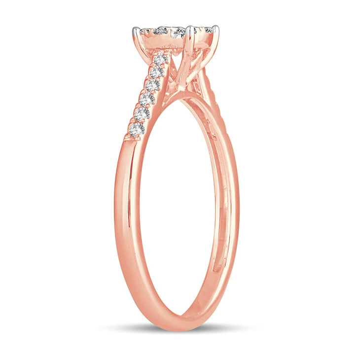 14K 0.35CT Diamond ring