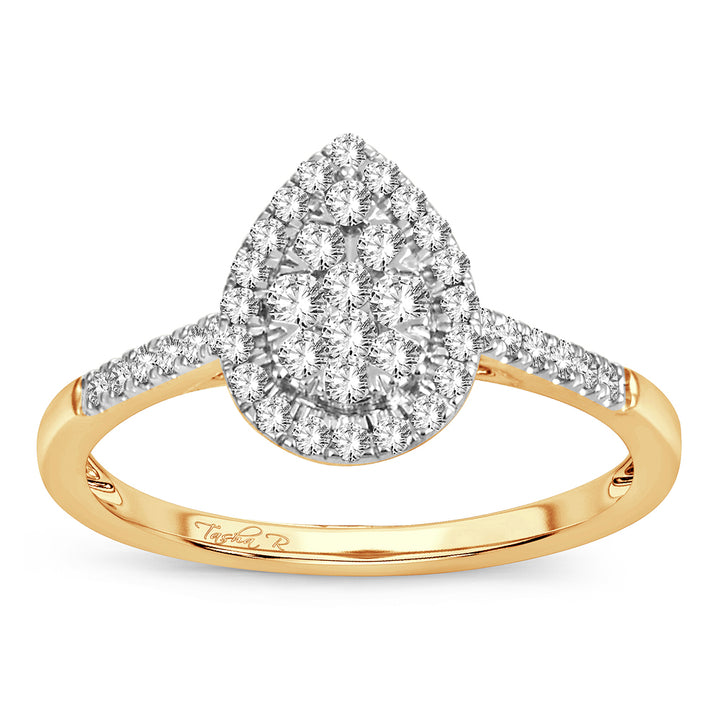 14K 0.33CT Diamond ring