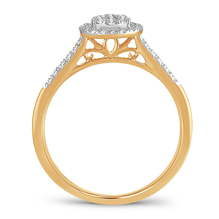 14K 0.33CT Diamond ring