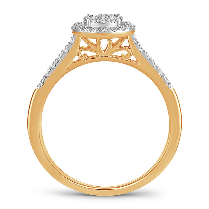 14K 0.33CT Diamond ring